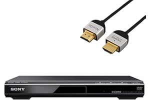 Sony DVP- SR510 DVD Player with HDMI Port with A NeeGo Slim HDMI Cable