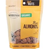 Woodstock Organic Raw Almonds, 7.5 oz