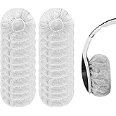 Fancystyle Pack of 200 Disposable Headphone Covers Sanitary Earpad Covers White 11cm