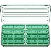 Zoksi Monthly Pill Organizer 1 Time a Day, 30 Day Pill Box Organizer | One Month Large Pill Case for Travel Once a Day, 31 Day Daily Medcine Container for Vitamins, Supplement &amp; Medication