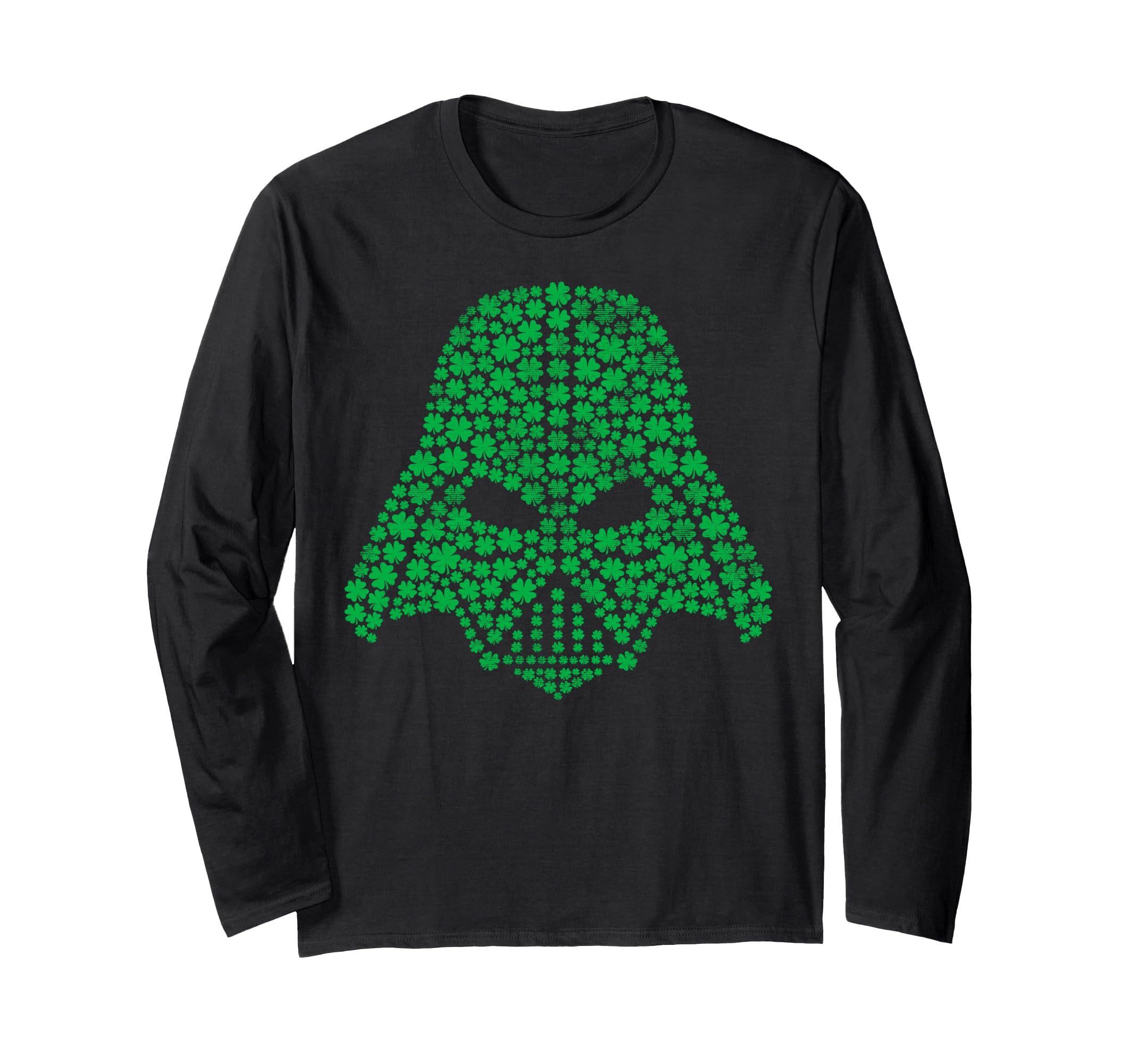 Star Wars Darth Vader Clover Saint Patrick's Long Sleeve T-Shirt