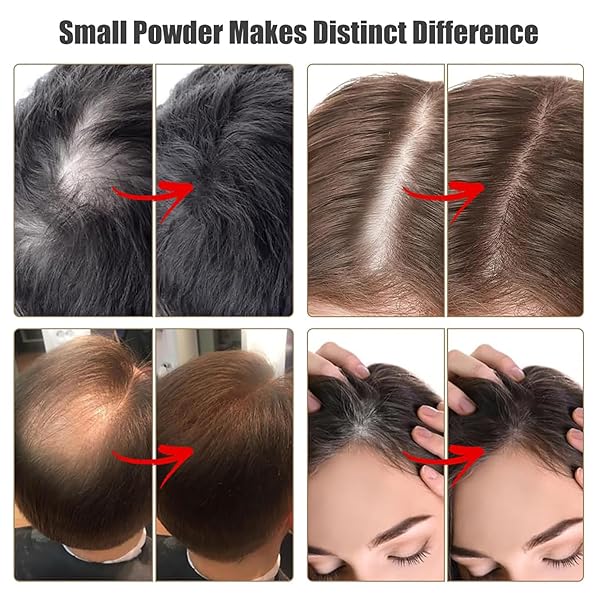 BRIMFULITE HAIRLINE POWDER FOR WOMEN, INSTANT COVERING ROOT COVER UP POWDER, STAIN-PROOF & WINDPROOF, MEDIUM BLONDE, 0.14 OZ.