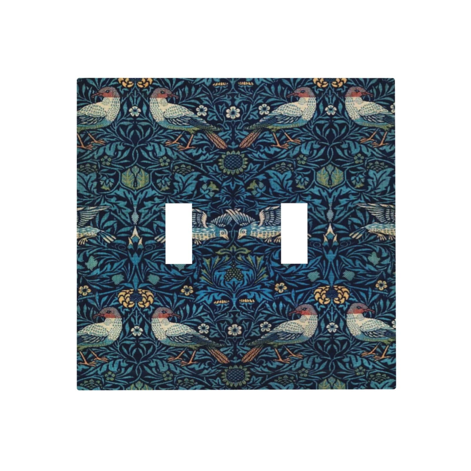 Xuejiaku Light Switch Cover William Morris Design 2
