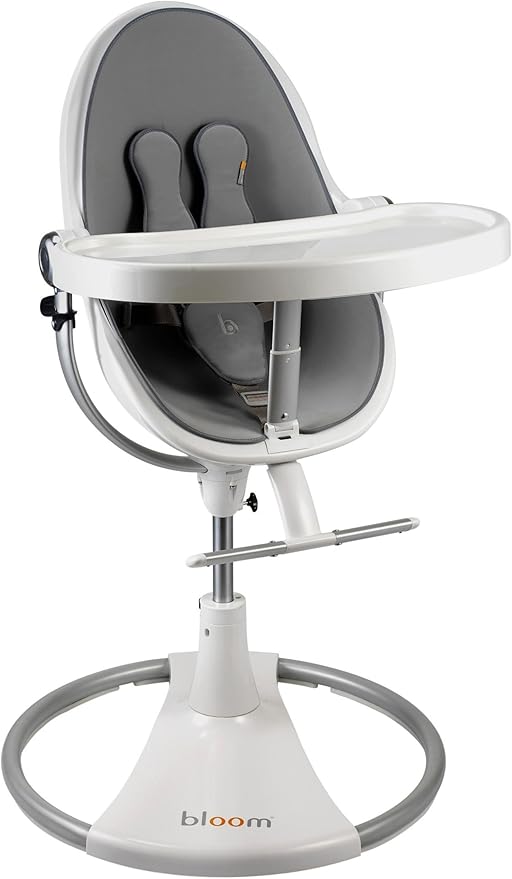 Bloom Fresco Contemporary Baby Highchair (with Frost Grey Liner