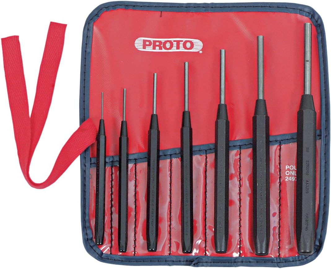 Stanley Proto J47A Pin Punch Set, 7Piece Amazon.ca Tools & Home