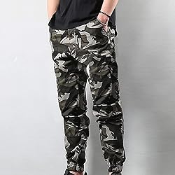 Men's Tactical Cargo Joggers Pant Sport Work