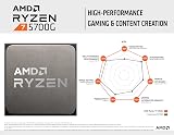 AMD Ryzen 7 5700G 8-Core 16-Thread Processor with Wraith Stealth Cooler 4.6GHz view 4