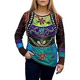 Agan Traders 2026 Tank Tops for Women - Cotton Patched Tie Dye Ladies Summer Tops - Boho Long Sleeve Women's Blouses