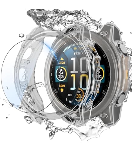 Shockproof TPU Case For Garmin Fenix 8/7 (51mm, 47mm, 43mm) – Protective Bumper Cover