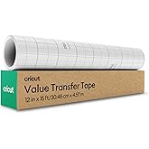 Cricut Value Transfer Tape (12in x 15ft Roll) - Easy Transfer for Vinyl Projects - Compatible with Maker & Explore Machines