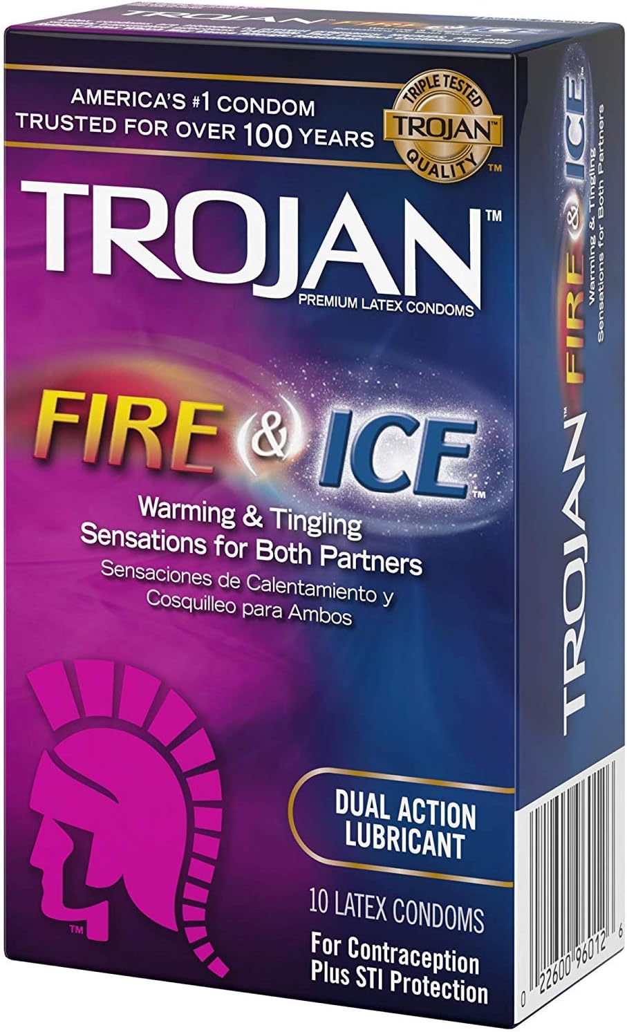 fire plus ice on Amazon Com Condom Pleasures Fire And Ice Dual Action Lubricant 4 Boxes 10 Condoms Health Personal Care