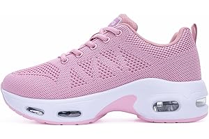 SURRAY Running Shoes Womens Tennis Walking Sneakers Athletic Gym Breathable Lightweight Jogging Sport Shoe US Size 5.5-11