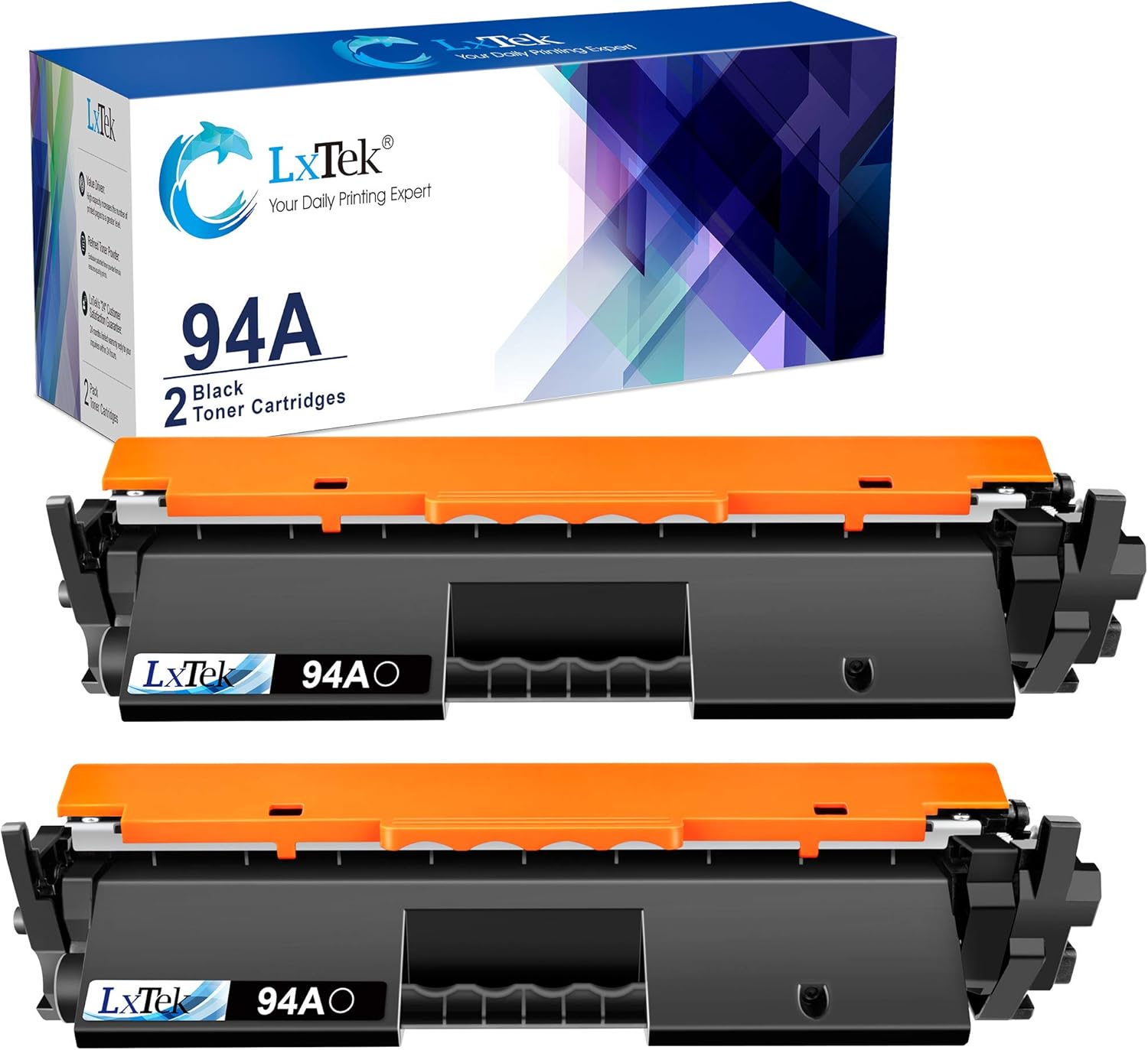LxTek Compatible Toner Cartridge Replacement for HP 94A CF294A to use with HP Laserjet Pro M118dw, Laserjet M118, M148dw, M148fdw, Laserjet M148 Series, M149 Printer (Black, 2 Pack)