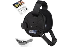 Trymaker Wrestling Headgear, Head Gear for Youth with Chin Cup & Pad, Dual Ear Guard for MMA, BJJ (Head Under 21", Ages 4–9)