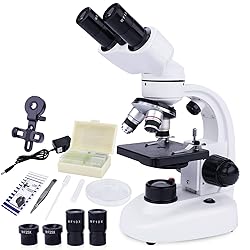 40X-1000X Binocular Microscope for Adults with