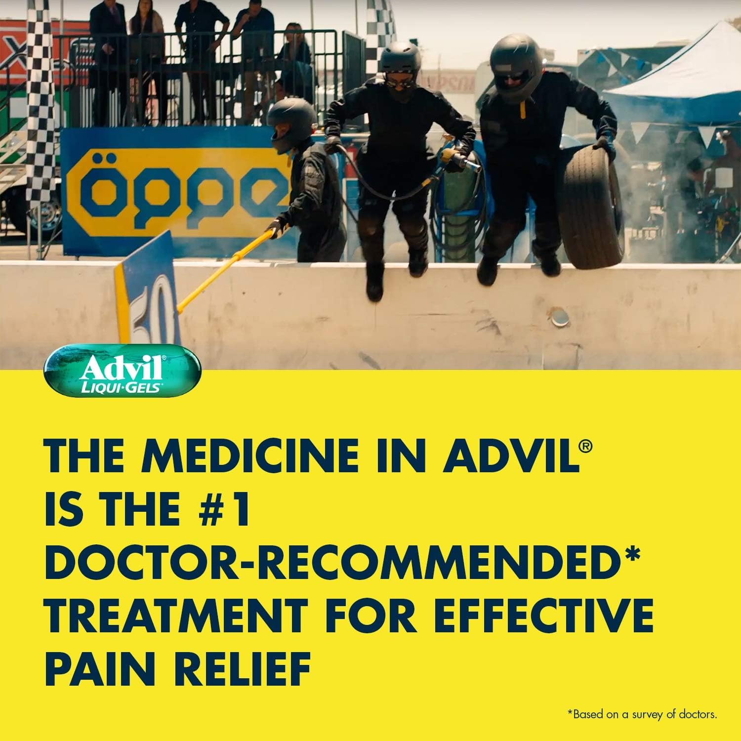 Advil Liqui-Gels Pain Reliever and Fever Reducer, Solubilized Ibuprofen 200mg, 100 Count (50 Packets of 2 Capsules), On the Go Fast Pain Relief: Health & Personal Care