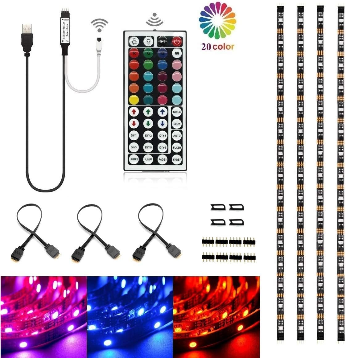 Best Usb Led Lighting Multi Color