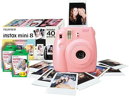 Fujifilm Instax Mini 8 Instant Camera Gift Bundle With Amazon De Kamera