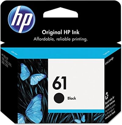 HP 61 Black Ink Cartridge CH561WN Original HP Printer Ink