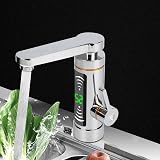 maxant 3300W Instant Hot Water Faucet Tap Digital Display Stainless Steel view 4