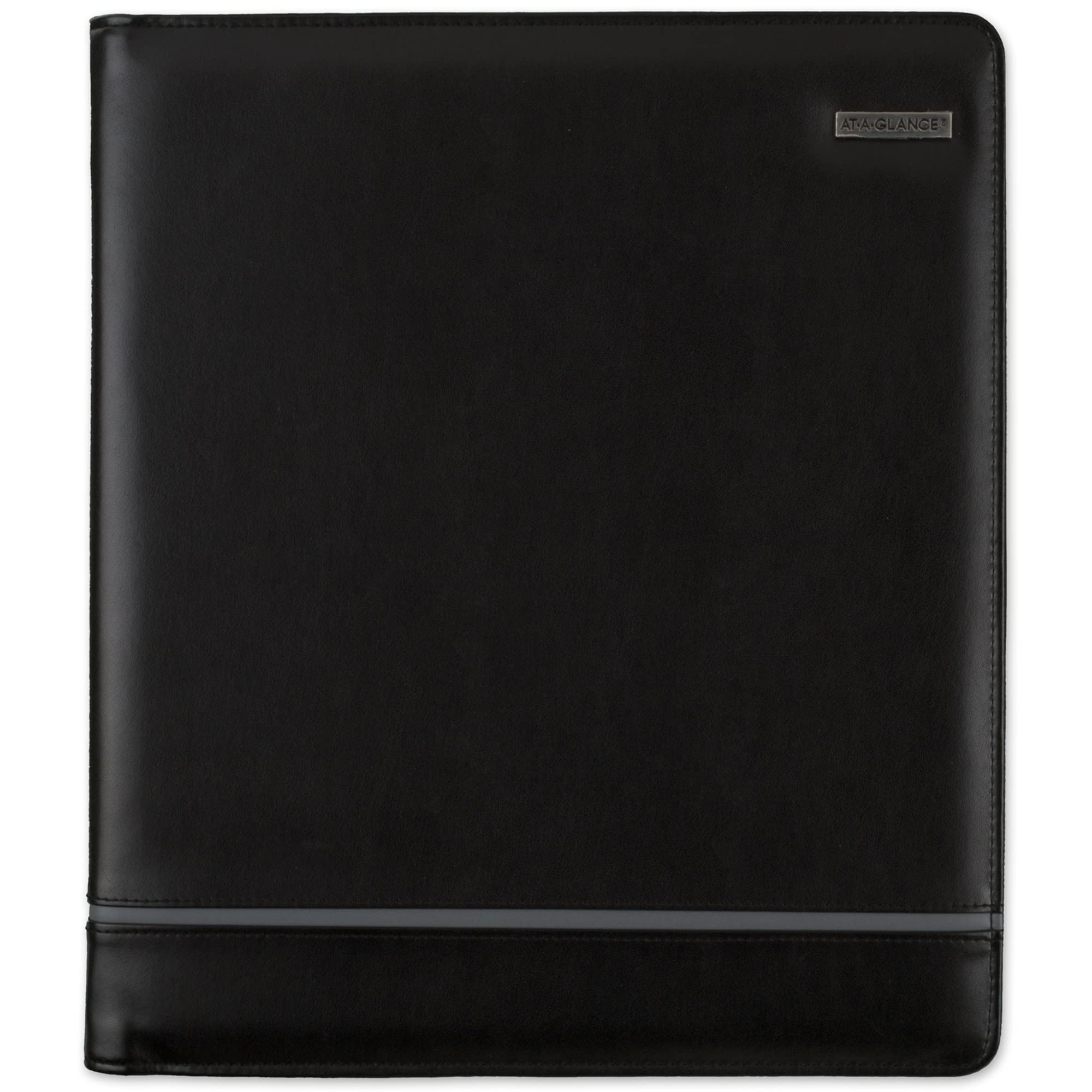 AT-A-GLANCE Day Runner Deco Slim Profile Starter Set, Undated, 3 Rings, Size 5, 8-1/2 x 11", Black (207-0386)