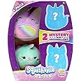 Squishville by Squishmallows SQM0078 Mystery Squad, Four 2, Irresistibly Soft Colourful Plush Caticorns, Mini Squishmallows