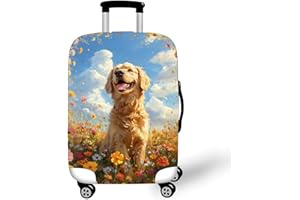 Travel Luggage Cover, Suitcase Protector Cover Trolley Luggages Case, Washable Elastic Dustproof Travel Protective Case for 1