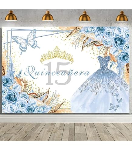 Yeele Quinceanera Hintergrund 2,1x1,5 M – Rot Glänzend Mit Pailletten & Blumen, Für 15. Geburtstag & Feiern