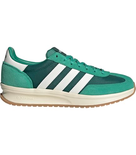 Amazon.com: adidas Run 70s Grey/Lucid Blue/Better Scarlet 9  display picture 3