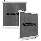 Mishimoto MMRAD-F2D-03 Aluminum Radiator Fits Ford 6.0 Powerstroke F250 F350 F450, Ford Excursion 2003-2007