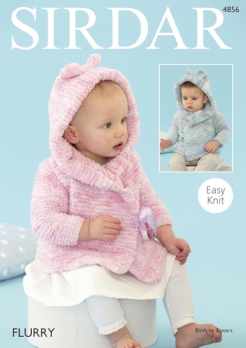 chunky baby jacket knitting pattern