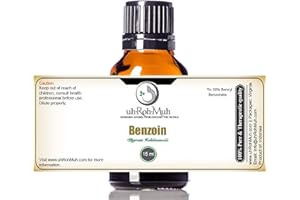 UH*ROH*MUH Benzoin Oil in 50% Benzyl Benzonate || Benzoin Resinoid || Indonesia - (15ml)