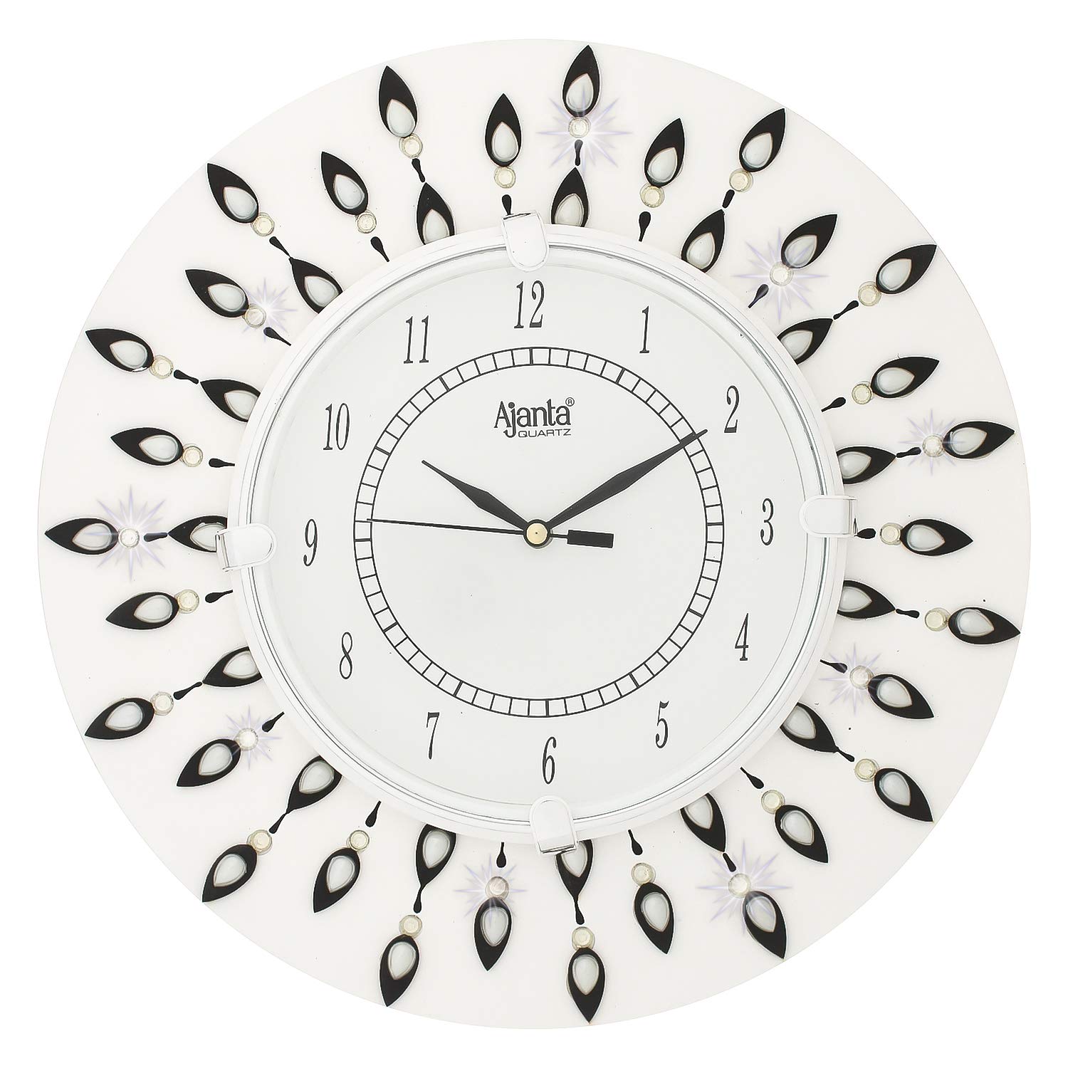 Buy Asian Multistore Hub Ajanta Wall Clock for Home Living Room Office Bedroom Decor Stylish