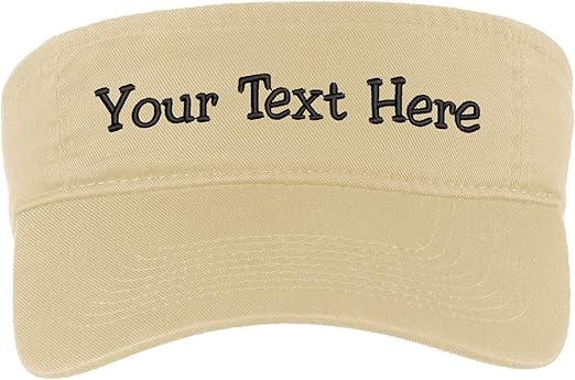 custom hats and visors