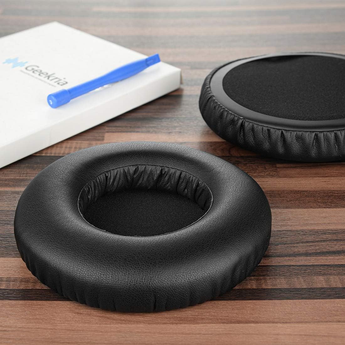 Geekria Replacement Ear Pads for AKG K550/ K551/ K553 MKII Headphones Ear Cushions, Repair Parts (Black) - Image 5