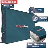 Wrappybag Opaque Mattress Storage Bag Set of 2 – Thick Waterproof Protector view 2