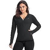 33,000ft Women's UPF 50+ Sun Protection Jacket UV Long Sleeve Hoodie Jacket Lightweight Zip up Sun Shirt for Hiking Running