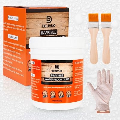 Deuvuo Transparent Waterproof Coating 300g Invisible Sealant for Bathroom
