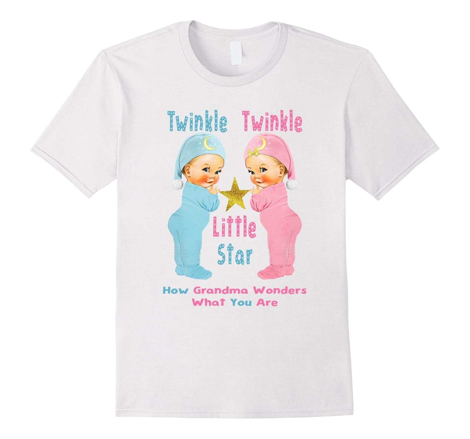 Twinkle Twinkle Little Star Grandma Wonders T-Shirts-Rose – Rosetshirt