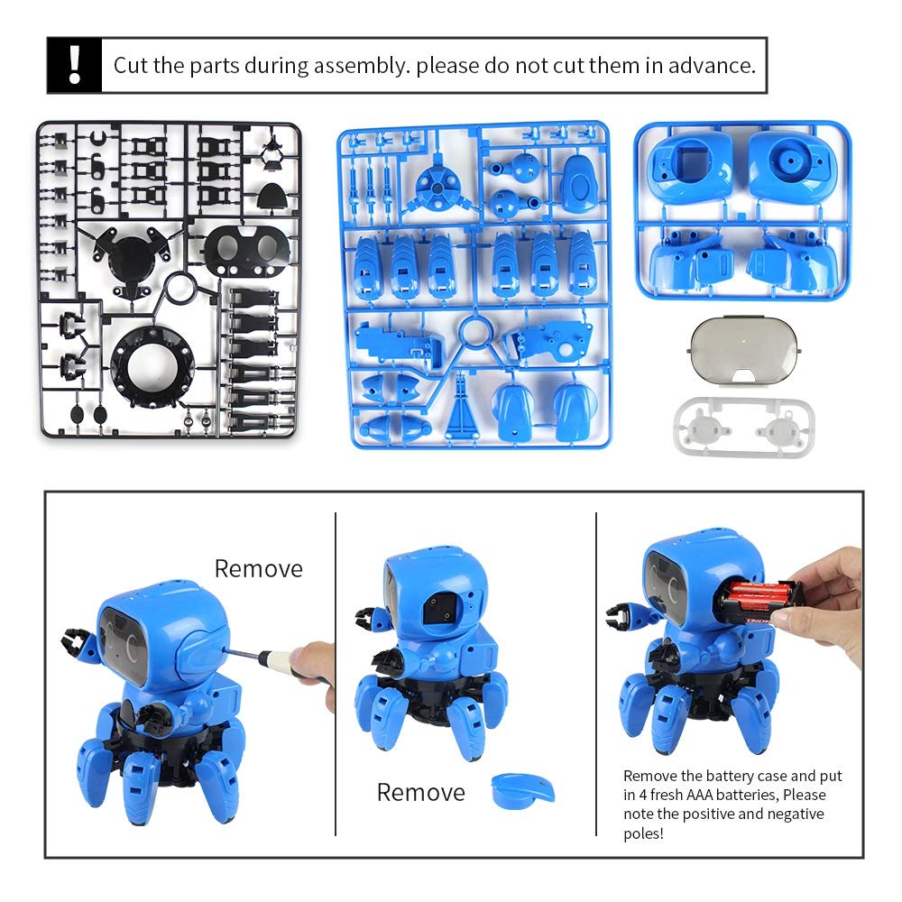 Xhope Intelligent Ladybug Robot, Wireless Remote Control Electronic Toy RC Bionic Insect Digital Pet with Rechareable Battery for Kids Adults