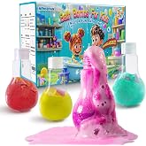 Halloween Bath Bombs Potion Kits for Kids Boo Basket Gifts for Boys &amp; Girls | Halloween Colorful Fizzy Bubble Bath for Fun and Educational Bath Time, Cool Foam Explosion Bath Toys for Kids Ages 3-12