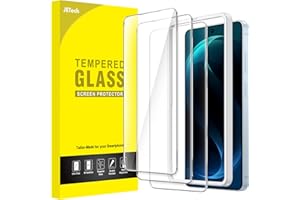 JETech Screen Protector for Samsung Galaxy S26, 9H Tempered Glass Film with Easy Installation Tool, Fingerprint ID Compatible