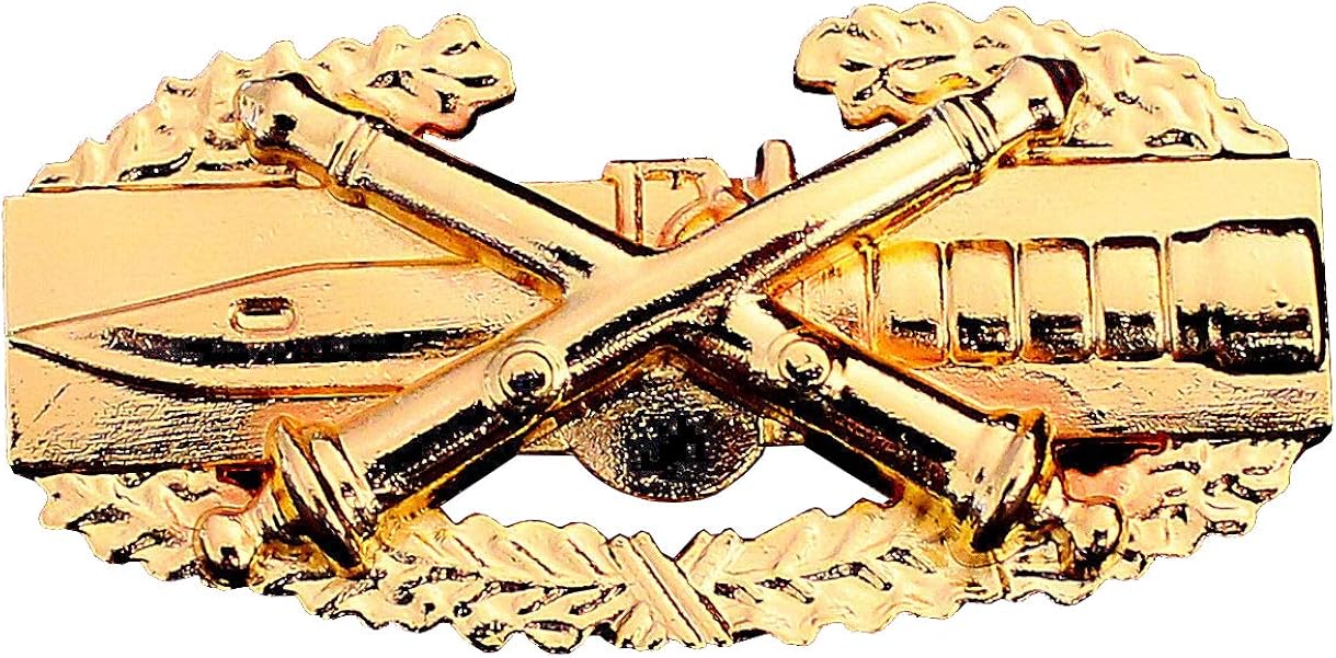 Field Artillery Combat Action Badge US Army FA CAB Military GOLDEN
