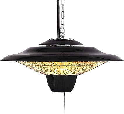 YXHUI Calentador Eléctrico De Techo Colgante para Patio, Adecuado como