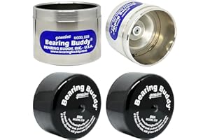 Bearing Buddy Chrome Bearing Protectors (2.328) With Bras - Pair