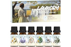 SoulOrigin Laundry Essential Oils Set, Fragrance Oil Set for Oil Diffusers, Scented Oils for Home and Soap Candle Making 6x10