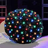 Christmas Net Lights Outdoor,100LED 5ftx5ft