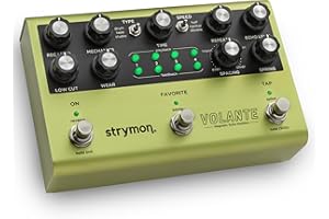 Strymon Volante Magnetic Echo Machine Delay Guitar Effects Pedal for Electric and Acoustic Guitar, Synths, Vocals and Keyboards