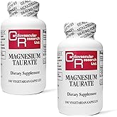 Cardiovascular Research Magnesium Taurate 125 mg New Tamper Resistant Store and Ship Box 360 Count