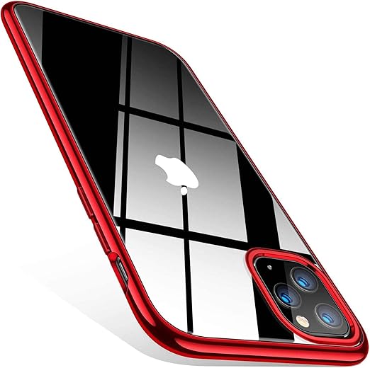 Amazon Com Torras Crystal Clear Compatible For Iphone 11 Pro Case Non Yellowing Shockproof Protective Soft Slim Thin Cover For Iphone 11 Pro Phone Case 5 8 Red Amazon Com Torras Crystal Clear Compatible For Iphone 11 Pro Case Non Yellowing Shockproof Protective Soft Slim Thin Cover For Iphone 11 Pro Phone Case 5 8 Red